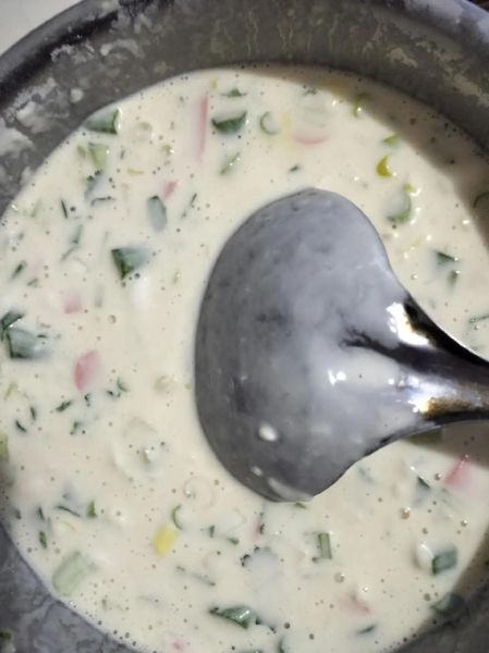 糊饼的家常做法视频_糊饼怎么和面不裂