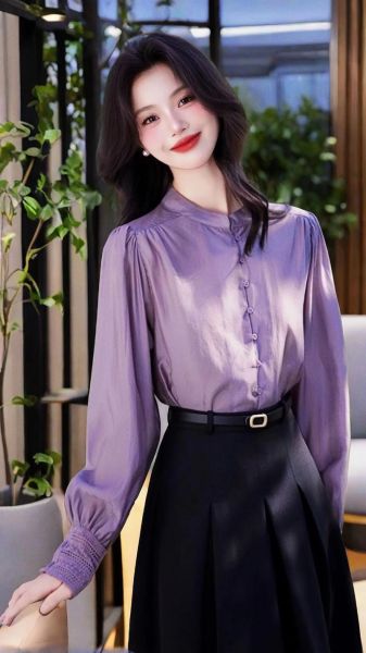 黑色和紫色搭配好看吗_如何穿出高级感