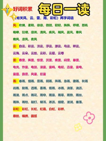 色的雾气词语有哪些_色的雾气词语怎么写