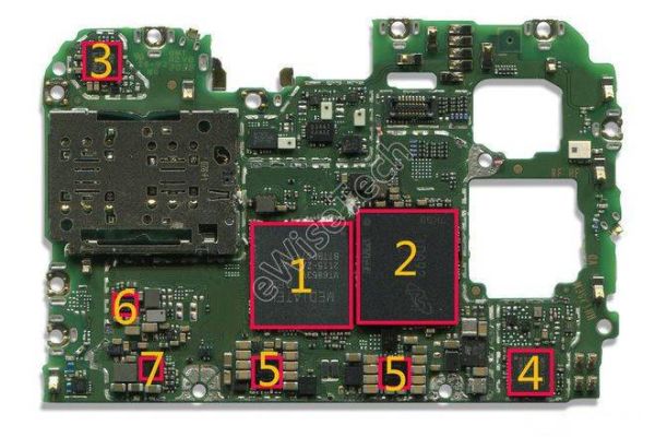 手机内部结构图解_手机主板芯片有哪些