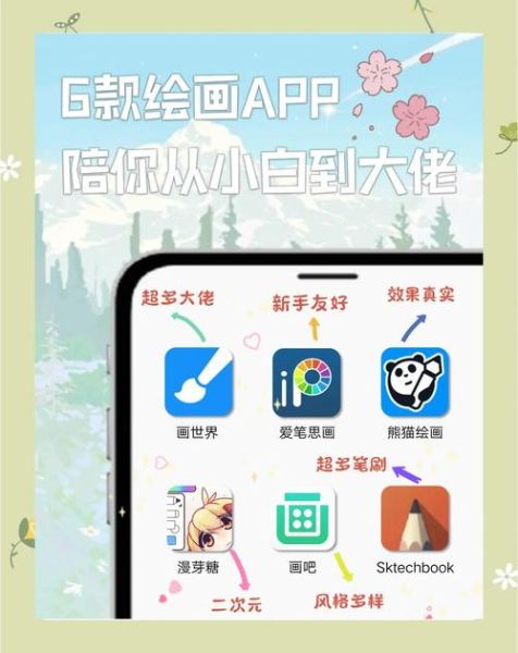 如何在手机上画画_手机绘画软件哪个好