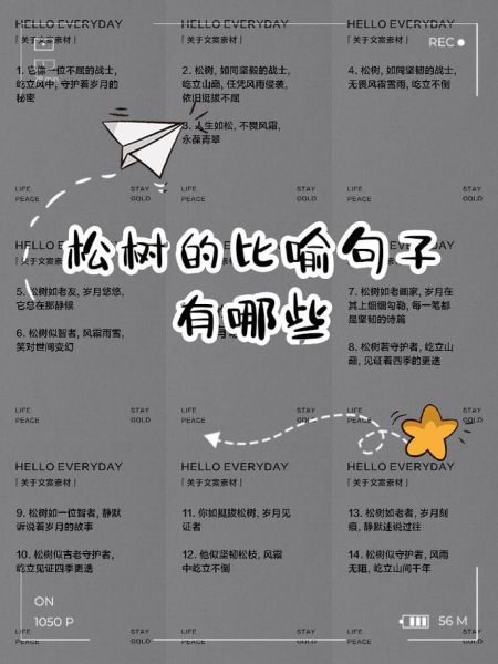 松树像什么比喻句_松树像什么一样