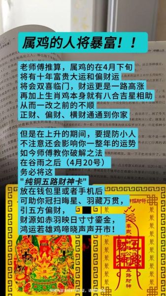1981年属鸡人财运如何_2024年财运提升方法