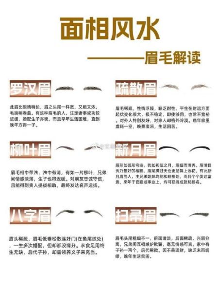 眉毛看财运是真的吗_如何通过眉毛判断财富运势