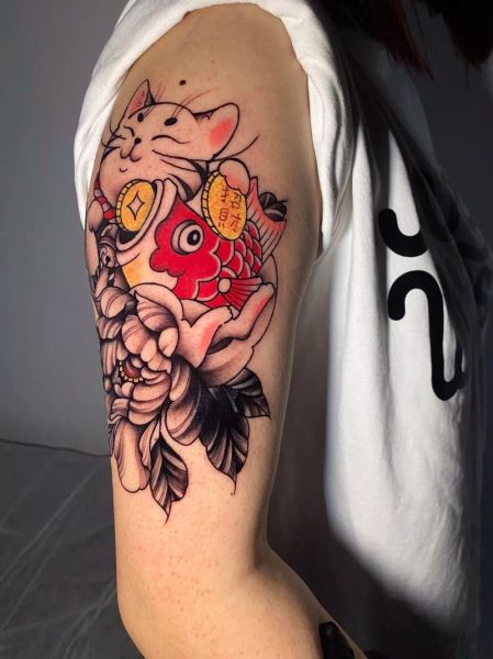 纹身招财图案有哪些_纹身招财真的有用吗