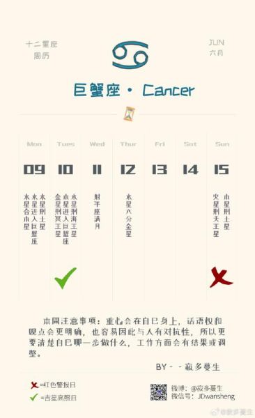 巨蟹座2015年运势详解_巨蟹2015年运势如何