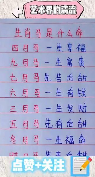 马属相多大_马年出生今年几岁