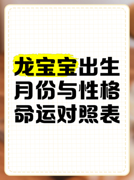 属龙出生年份有哪些_属龙的人性格特点