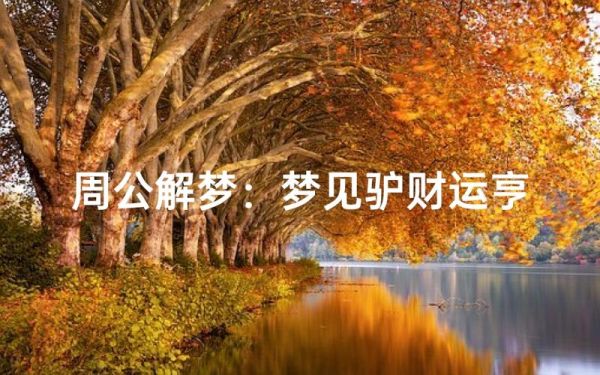 梦见驴是什么意思_周公解梦梦到驴预示什么