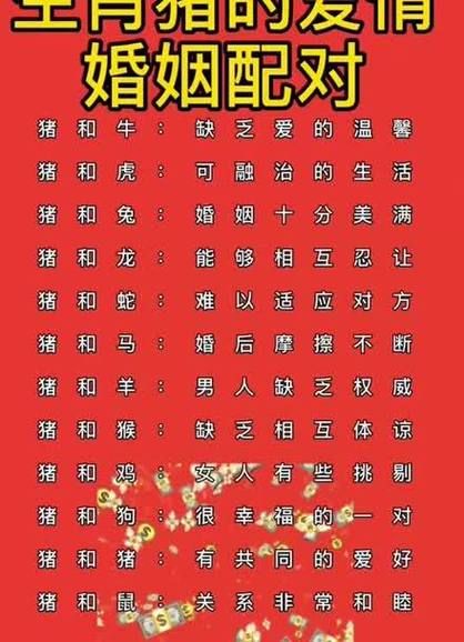 男猪和什么属相最配对_属猪男最佳婚配生肖