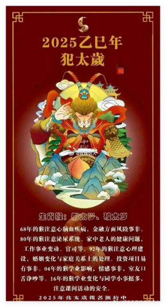 猴年太岁属相_犯太岁如何化解