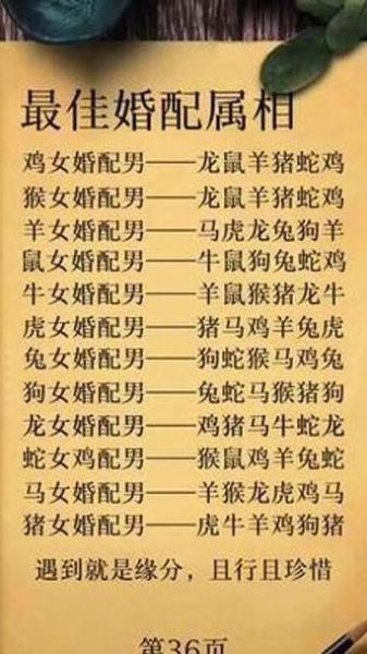 羊男和什么属相最配_羊男婚配最佳属相