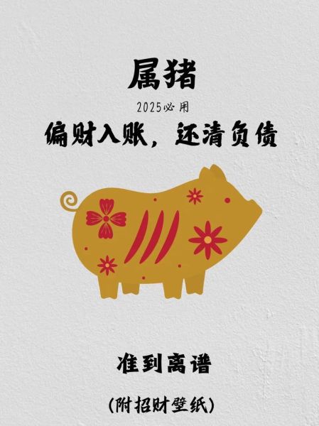 属猪明年财运如何_2025年属猪人如何提升财运