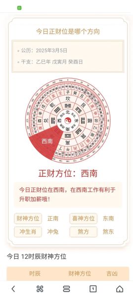今日财运方位怎么看_财神位查询软件哪个准