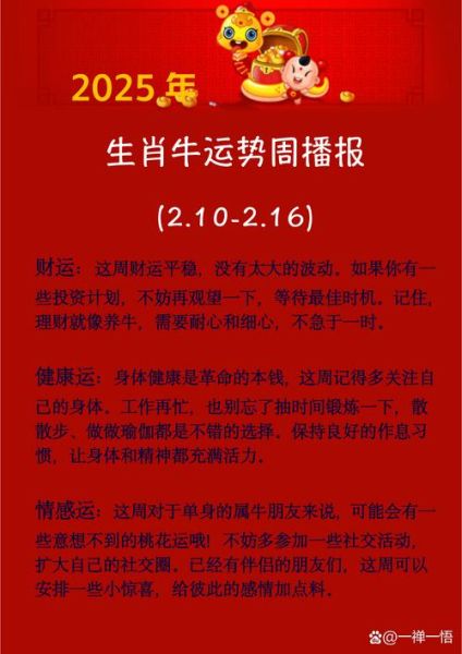 属牛今年运势如何_2024年财运事业感情全解析