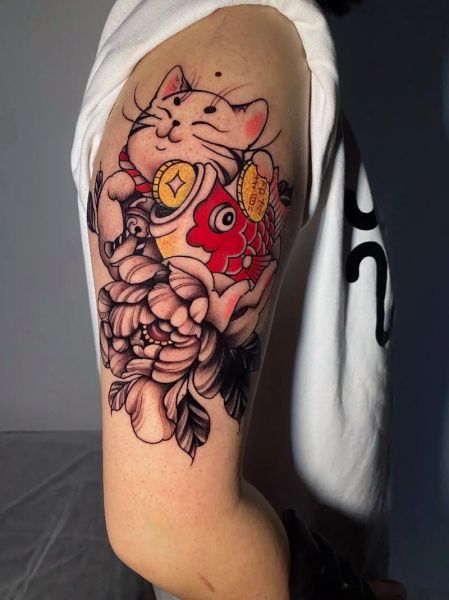 招财纹身图案有哪些_招财纹身纹哪里最旺