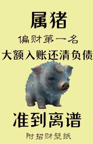 83属猪财运如何_83年猪今年偏财运好吗