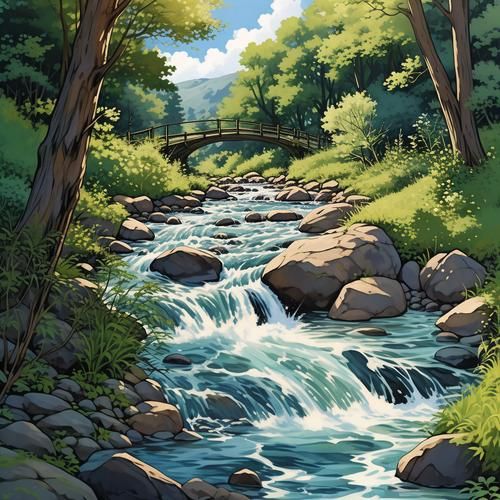 梦到小溪水是什么意思_梦见清澈小溪水好不好