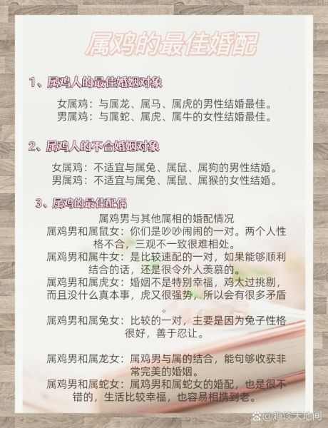 男属鸡最配属相_男属鸡和什么属相最合