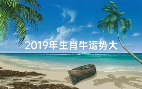 2019属牛运势详解_属牛2019年财运如何