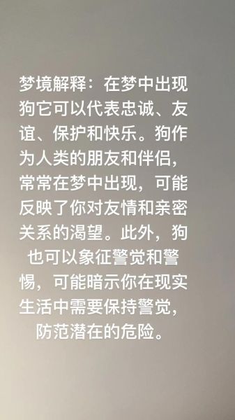 梦到狗友好是什么意思_狗亲近代表什么