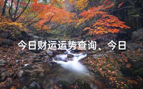 免费测算今日财运_今日财运测试准吗