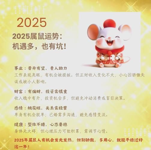 1972年出生运势如何_属鼠人2025年财运事业感情全解析