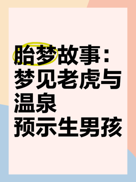 胎梦会梦到什么_胎梦预示什么