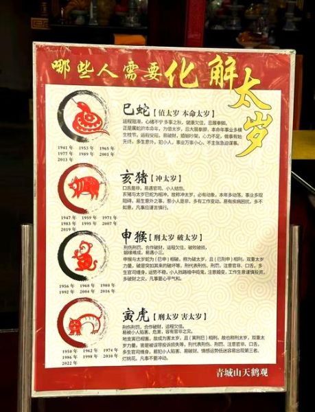 2019犯太岁的属相有哪些_如何化解太岁