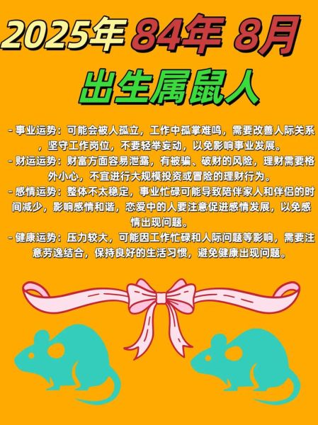 84属鼠未来十年运势_84年属鼠人十年大运如何