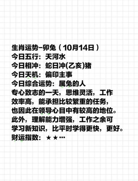 属兔2015年10月运势如何_属兔10月财运怎么样
