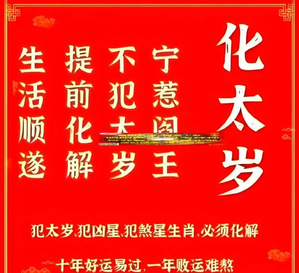 流年运势不利怎么化解_流年犯太岁如何转运