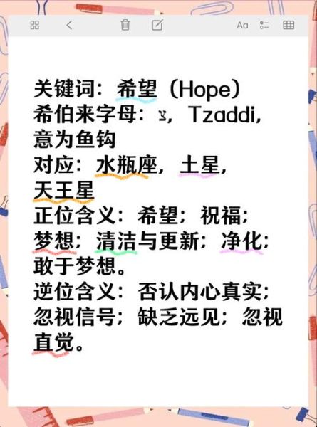 星星塔罗牌正位含义_星星塔罗牌逆位如何解读