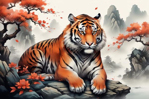 梦到老虎咬死人_预示什么