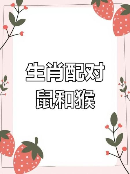 属猴和属鼠相合吗_属猴和属鼠婚姻配对好吗